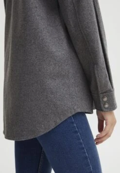 OXMO VALEN - Strickjacke - Medium Grey Melange -Oxmo ce2def13188d446b960901226db6edd2