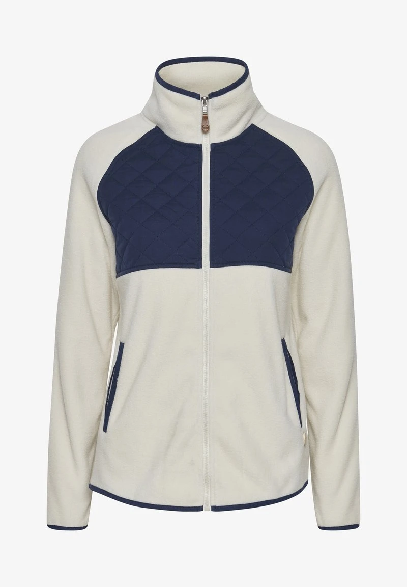 OXMO OXMALIN - Fleecejacke - Oatmeal 8 OXMO OXMALIN - Fleecejacke - Oatmeal – Bild 6