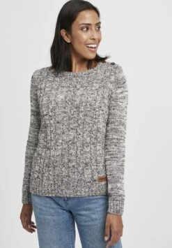 OXMO OXPHIA - Strickpullover - Coffee Bea
