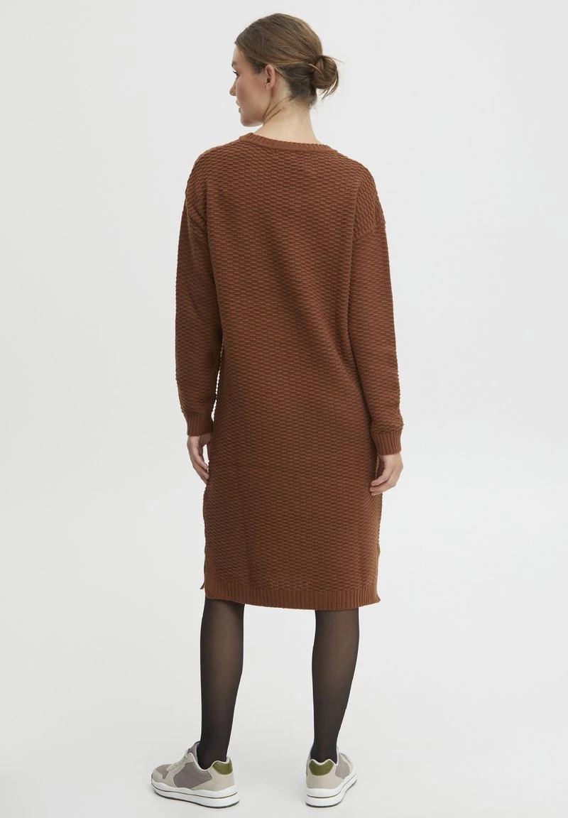 OXMO OXMILIKA - Strickkleid - Brunette 5 OXMO OXMILIKA - Strickkleid - Brunette – Bild 3