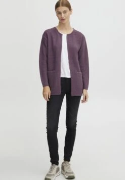 OXMO OXMILINE - Strickjacke - Grape Jam -Oxmo d3b8a61cea02465681b6e3b796dfe0d7