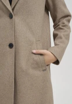 OXMO OXNETA - Klassischer Mantel - Dune Melange -Oxmo d725705b207348c6af8c29b7ffb4561b