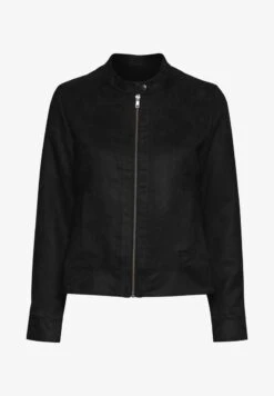 OXMO PEGGY - Kunstlederjacke - Black 13 OXMO PEGGY - Kunstlederjacke - Black -Oxmo d751b25084b5441982532b52d0a2e86d