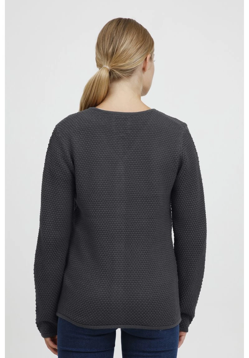 OXMO OXHELGA - Strickjacke - Pewter 5 OXMO OXHELGA - Strickjacke - Pewter – Bild 3