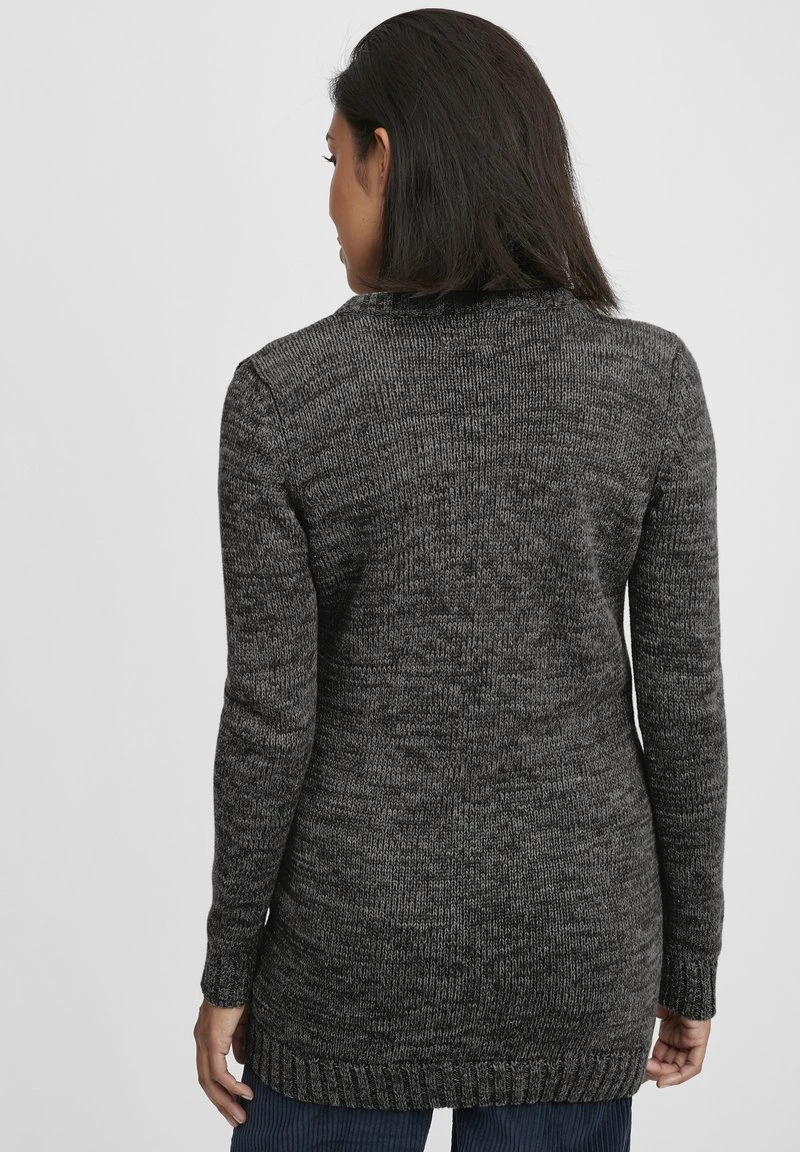 OXMO OXPHILEMONA - Strickjacke - Black 5 OXMO OXPHILEMONA - Strickjacke - Black – Bild 3