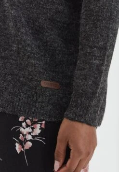 OXMO OXNENA - Strickjacke - Charcoal Mix 11 OXMO OXNENA - Strickjacke - Charcoal Mix -Oxmo dbf05e121b8b4c45a425863689d0331f