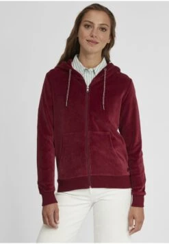 OXMO OXNICKY - Sweatjacke - Wine Red