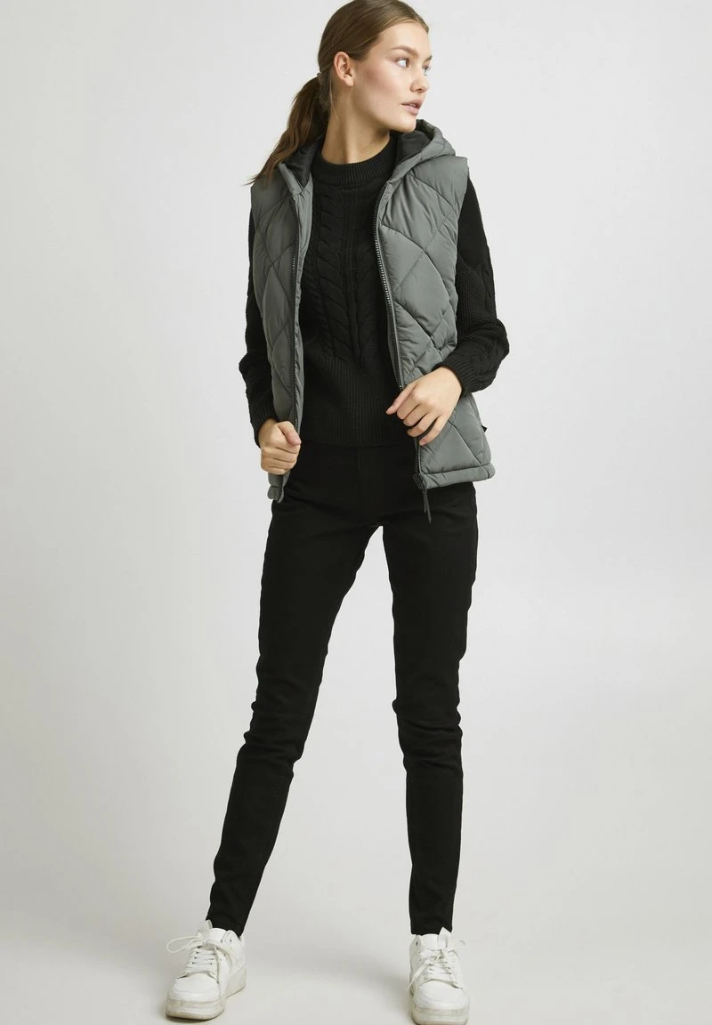 OXMO OXSTANA - Weste - Pewter 4 OXMO OXSTANA - Weste - Pewter – Bild 2