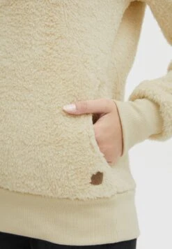 OXMO OXANNIKEN - Fleecepullover - Cloud Dancer -Oxmo e6e4d28c198a452fbf4c26af8d0016f8