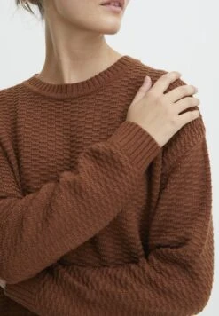 OXMO OXMILIKA - Strickkleid - Brunette 11 OXMO OXMILIKA - Strickkleid - Brunette -Oxmo e7dc6834ecad46c1b6e36d4c7bdcb6b1