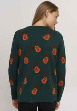 OXMO OXCHRISTEL - Strickpullover - Botanical Garden -Oxmo e8ef574577404c95baaa46cc92335a41