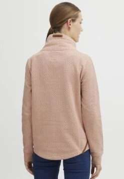 OXMO TUBE SW - Strickpullover - Mahogany Rose Melange -Oxmo ed4f668e68234de1bc183a7df4e130e4