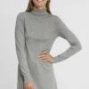 OXMO OXWINALA - Strickkleid - Medium Grey Melange -Oxmo ee8c4a495aa9486898cdfeb7f7497586
