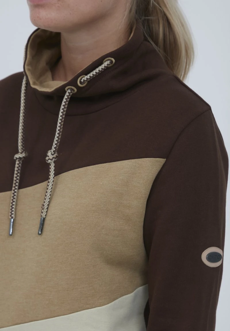 OXMO OXAGDA - Sweatshirt - Chicory Coffee 6 OXMO OXAGDA - Sweatshirt - Chicory Coffee – Bild 4