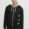OXMO OXBINJA - Sweatjacke - Black -Oxmo f26a1970f2ea4f4fa82c4300007a4101