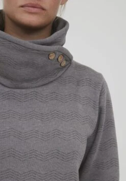 OXMO OXVERNITA - Sweatshirt - Medium Grey Melange -Oxmo f62eb7646aed4fd89419dccdb3d6b09f