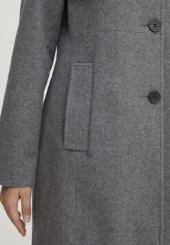 OXMO OXVALERINE - Klassischer Mantel - Medium Grey Melange -Oxmo f8c740b857074cbf9627237170f88e36
