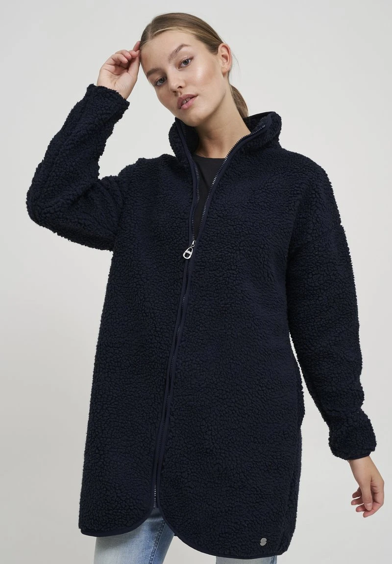 OXMO OXTOVA - Sweatjacke - Dark Blue 3 OXMO OXTOVA - Sweatjacke - Dark Blue