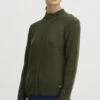 OXMO SAL - Strickjacke - Rifle Green Melange -Oxmo fa91488df2a5489a924325d4a3a5c8ad