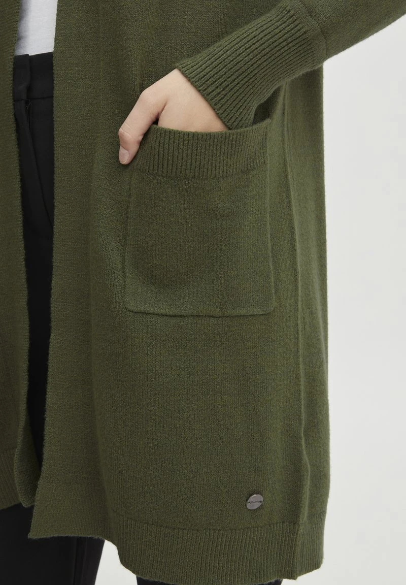 OXMO OXRITIANA - Strickjacke - Rifle Green Melange 7 OXMO OXRITIANA - Strickjacke - Rifle Green Melange – Bild 5