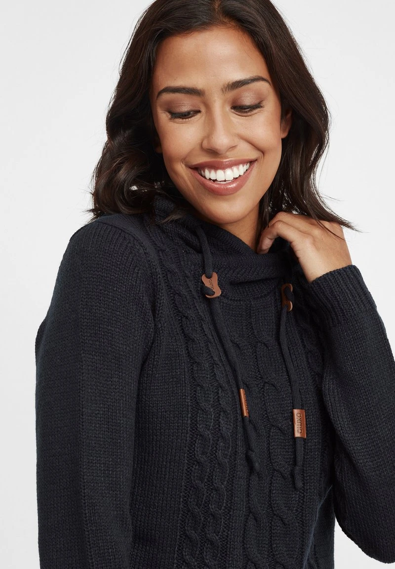 OXMO OXCABLE - Kapuzenpullover - Black 6 OXMO OXCABLE - Kapuzenpullover - Black – Bild 4