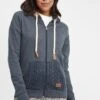 OXMO OXMATILDA - Sweatjacke - Ins Bl Mel -Oxmo fe099540acf74081b5d6b7ec4c968b53