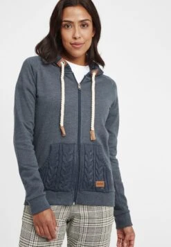 OXMO OXMATILDA - Sweatjacke - Ins Bl Mel