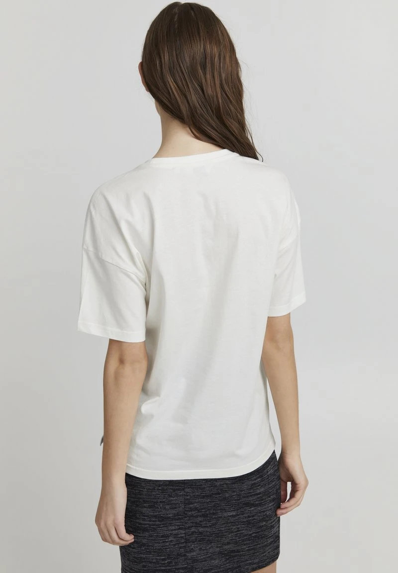 OXMO PINALA - T-Shirt Basic - Cloud Dancer 5 OXMO PINALA - T-Shirt Basic - Cloud Dancer – Bild 3