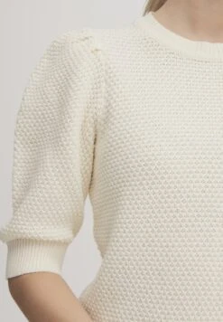 OXMO HELLE - T-Shirt Basic - Birch -Oxmo feb6163f590b43d8b3b378fcdc011513