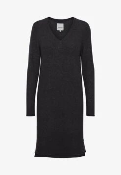 OXMO OXIDA - Strickkleid - Dark Grey Melange -Oxmo fedc5e1062a54362b95bf2d7398ab72c